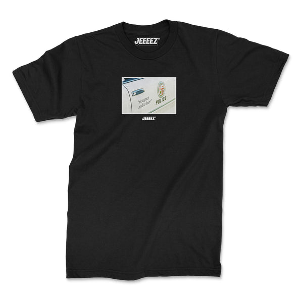 T-SHIRT POLICE TO SUSPECT AND TO HURT