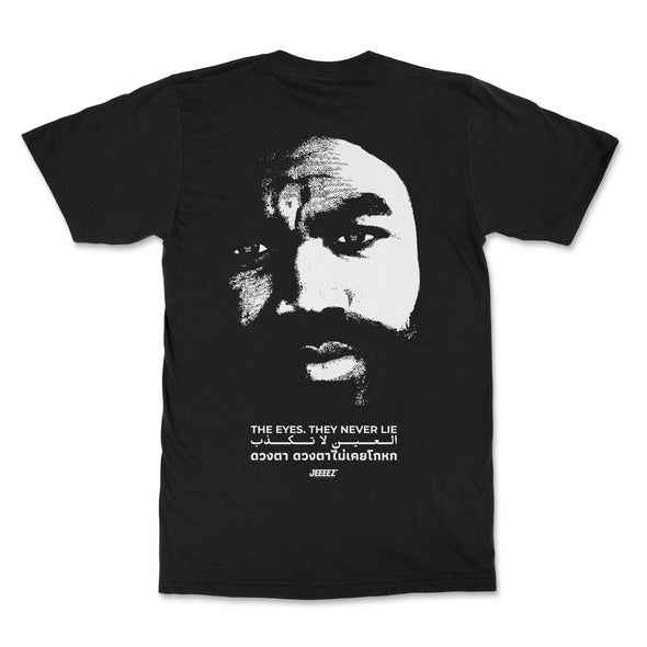 T-SHIRT THE EYES THEY NEVER LIE - FUCK OFF