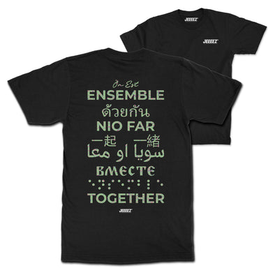 T-SHIRT ON EST ENSEMBLE GREEN