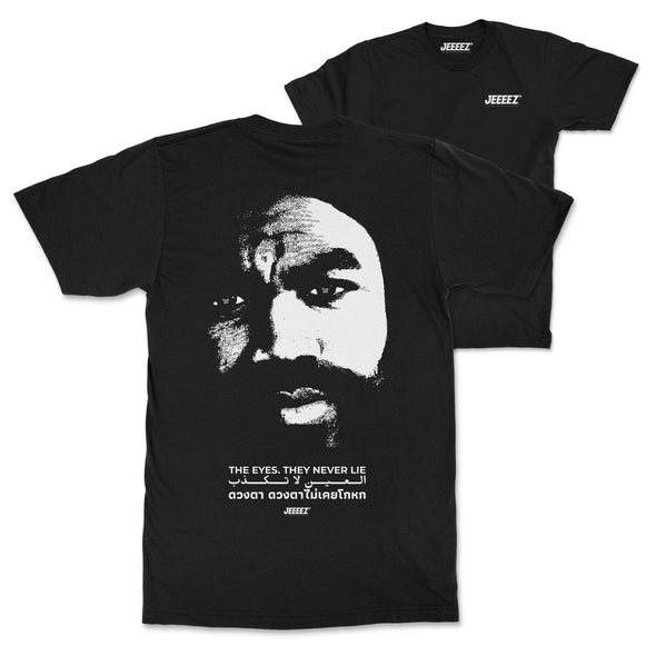 T-SHIRT THE EYES THEY NEVER LIE - FUCK OFF