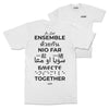 T-SHIRT ON EST ENSEMBLE WHITE