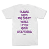 T-SHIRT PLEASE HOLD MY SPLIFF