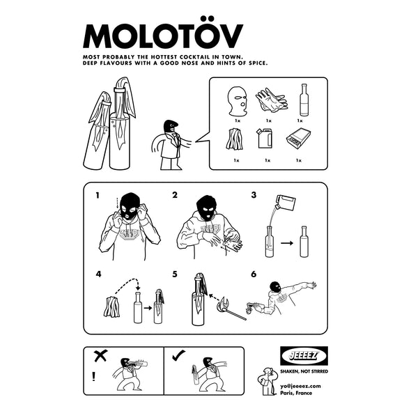 HOODIE COCKTAIL MOLOTOV