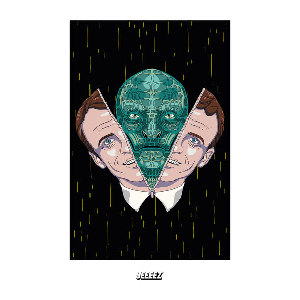 T-SHIRT THE REPTILIAN