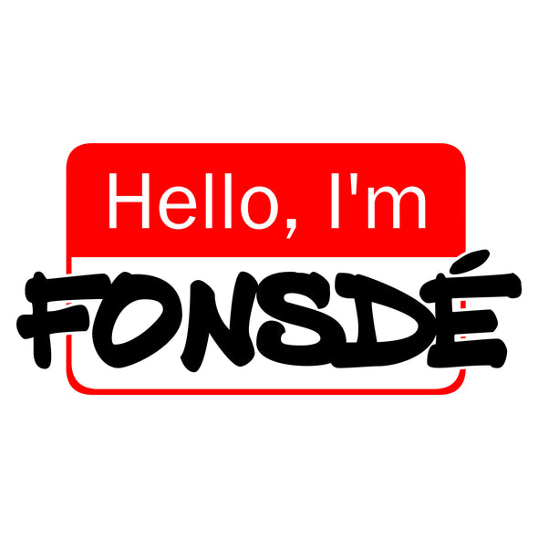 HOODIE HELLO I'M FONSDÉ