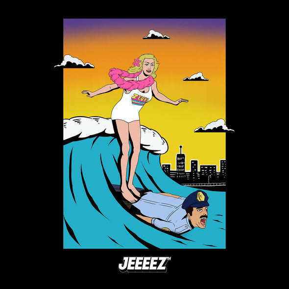 HOODIE JEEEEZ COP SURFER