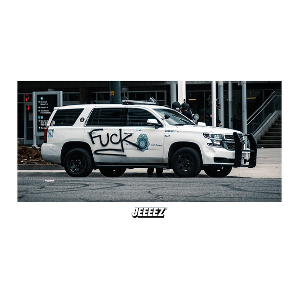 HOODIE POLICE CAR FCK